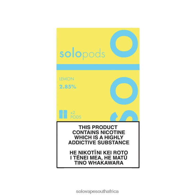 Solo Replacement Pod 2-Pack Lemon | Solo Disposable Vape JL8L2F55
